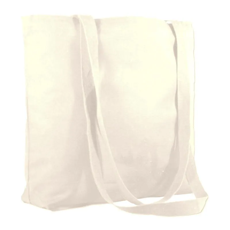 12 ct Large Canvas Value Messenger Tote Bags - By Dozen