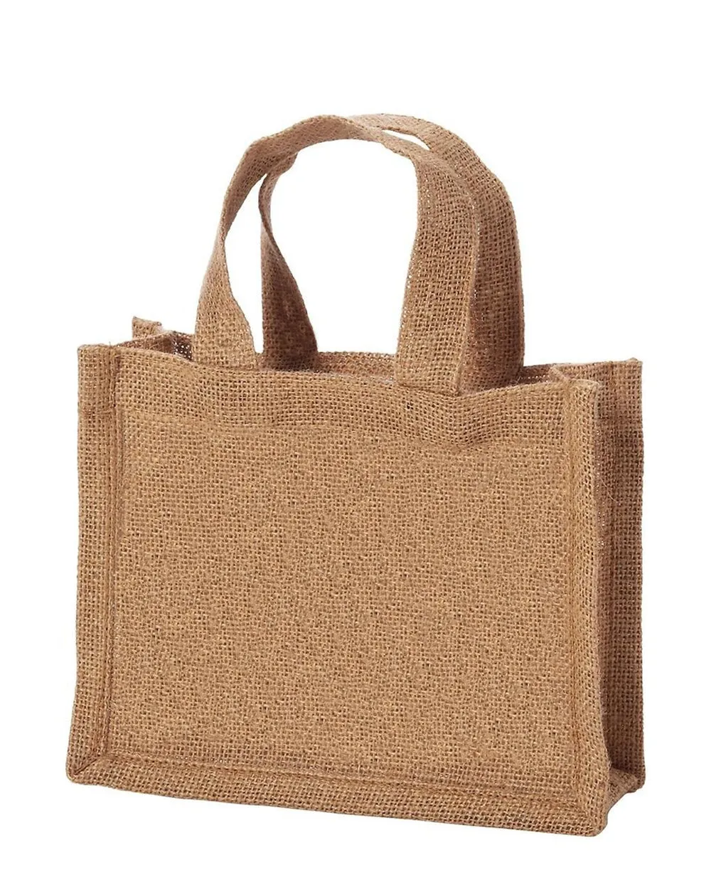 150 ct Small Burlap Party Favor Bags / Jute Gift Tote Bags - By Case