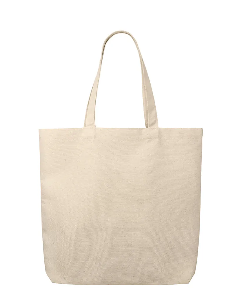 216 ct Over-the-Shoulder Grocery Tote Bags 100% Cotton - By Case