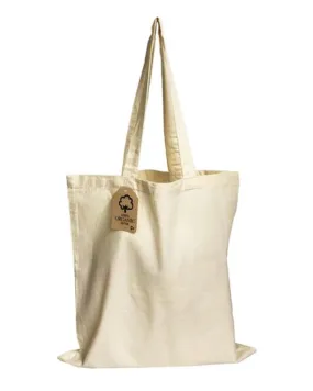 240 ct Organic Cotton Canvas Tote Bags - By Case