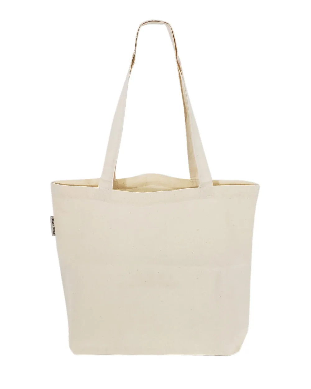 240 ct Organic Cotton Canvas Tote Bags with Gusset - By Case