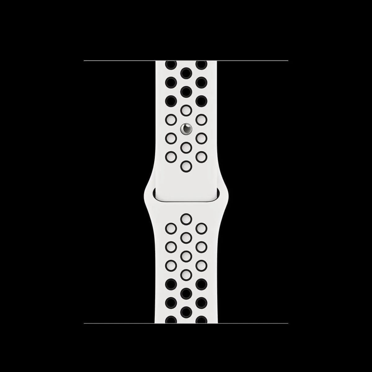 41Mm Summit White/Black Nike Sport Band