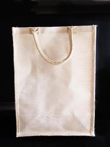 48 ct Affordable Natural Jute Blend Tall Tote - TJ909 - By Case