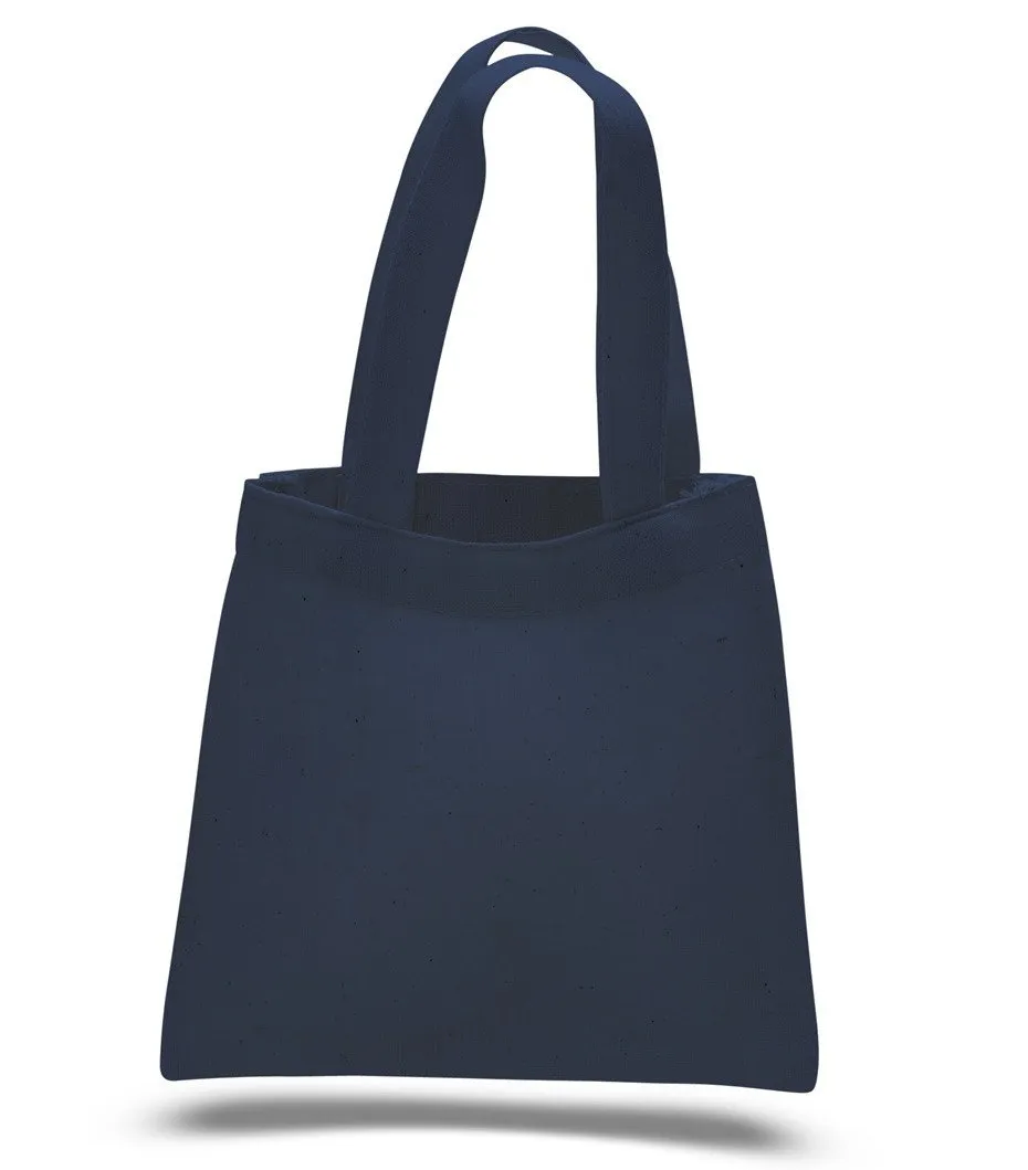 480 ct Bulk Cotton 6" Tote Bags - BY CASE