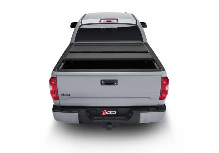 BAK BAKFlip MX4 Matte Finish Truck Bed Cover Toyota Tundra w/ OE Track System 5'6" Bed (77.0") (2007-2021) Tonneau 448410T