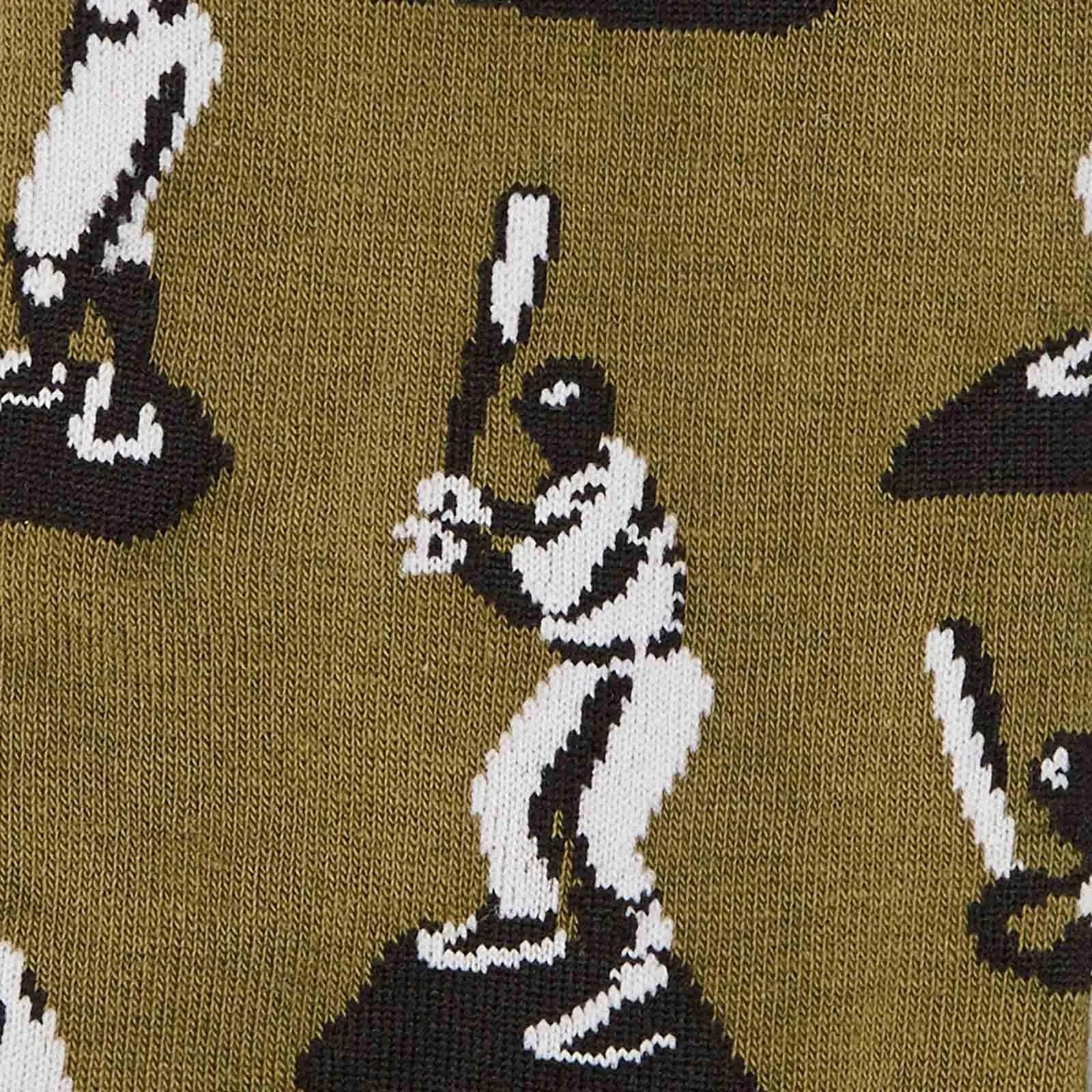 Batter Up Baseball Socks Men’s Crew Sock