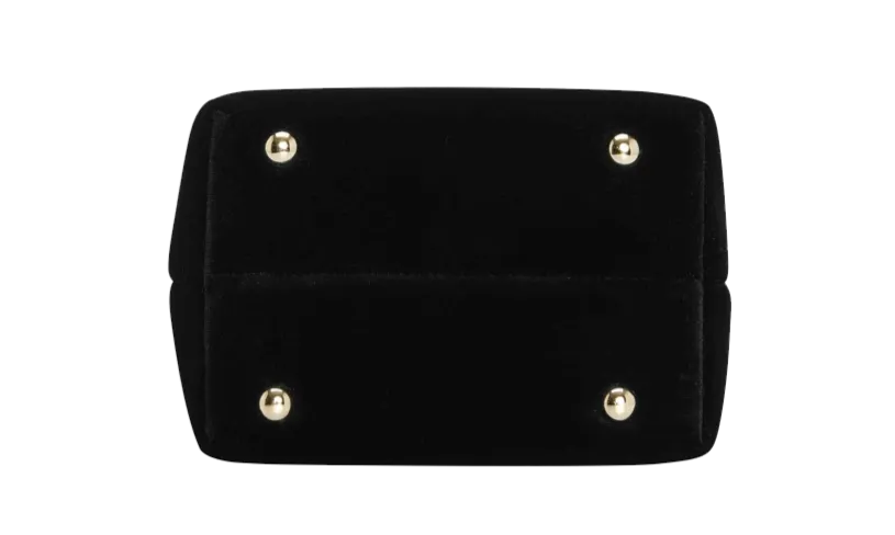 Black Velvet Cloud Bag(Final Sale)