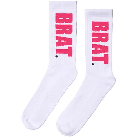 Carpet Company BRAT Crew Socks