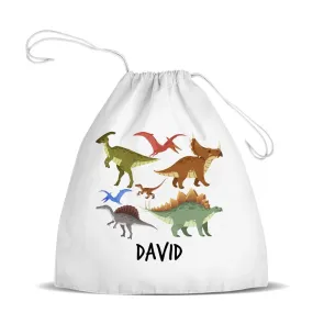 Dinosaur Design Premium Drawstring Bag (Temporarily Out of Stock)