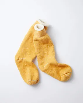 Double Face Crew Sock YELLOW