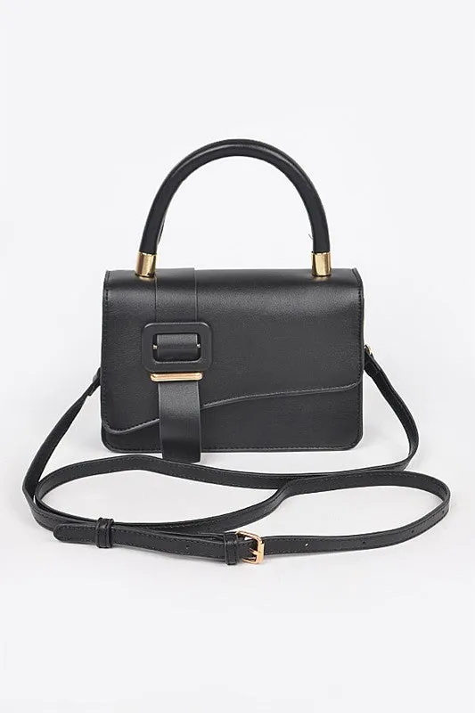 Faux Leather Crossbody Bags