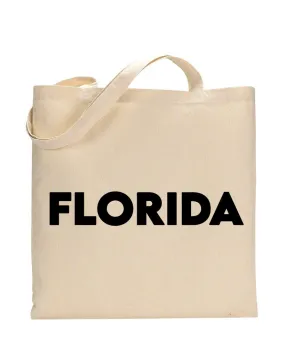 Florida Tote Bag - State Tote Bags