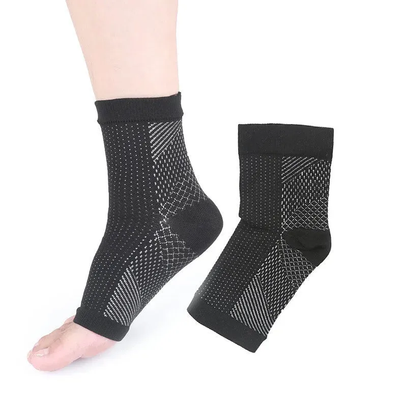 Foot Compression Sports Ankle Brace Socks Relieve Swelling  Unisex