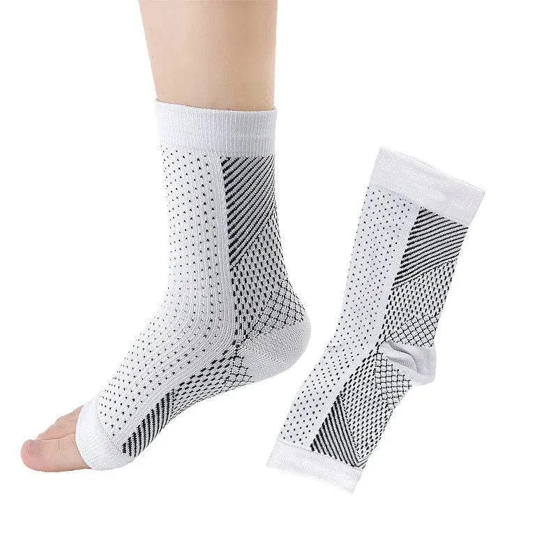 Foot Compression Sports Ankle Brace Socks Relieve Swelling  Unisex