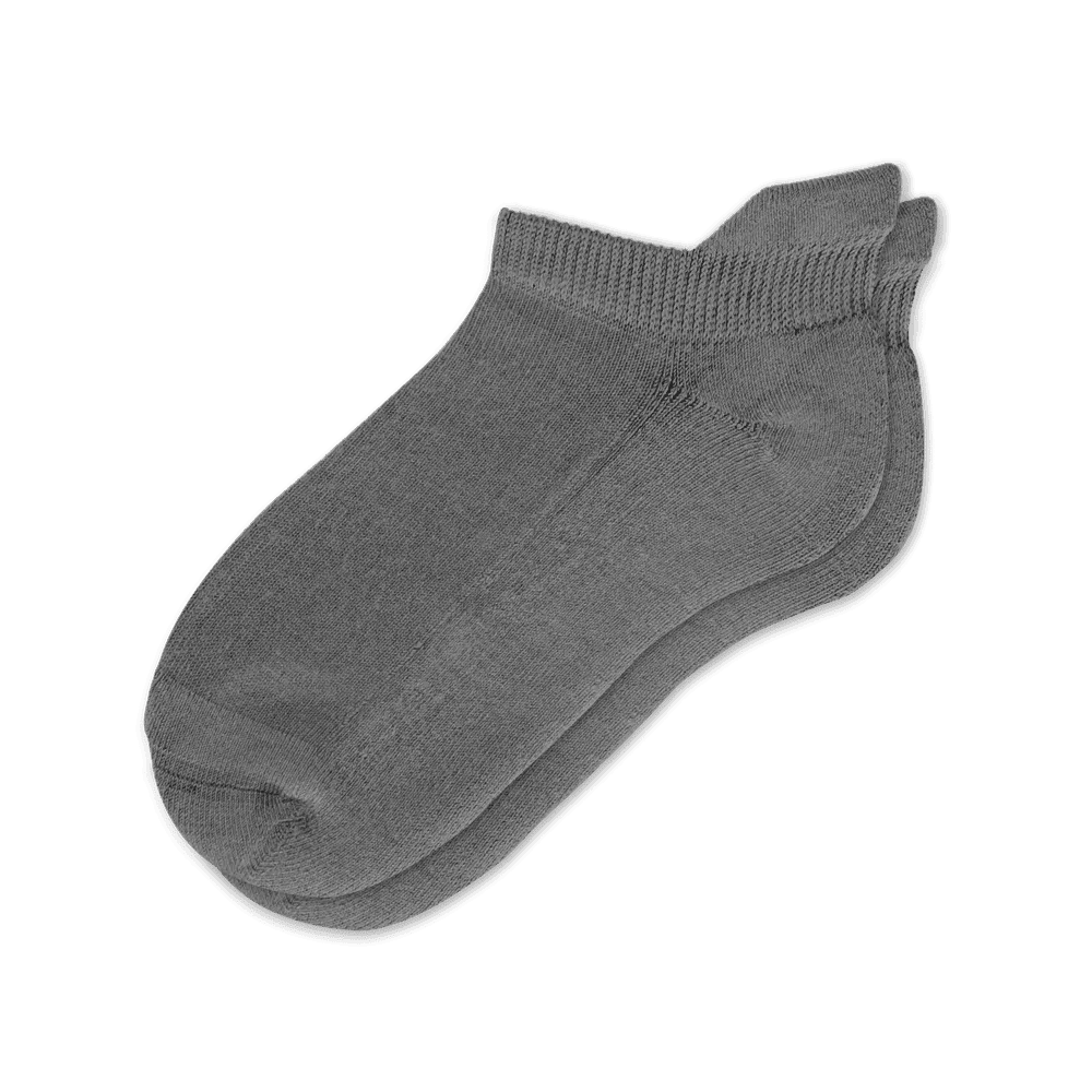 Gray Ankle Diabetic Socks