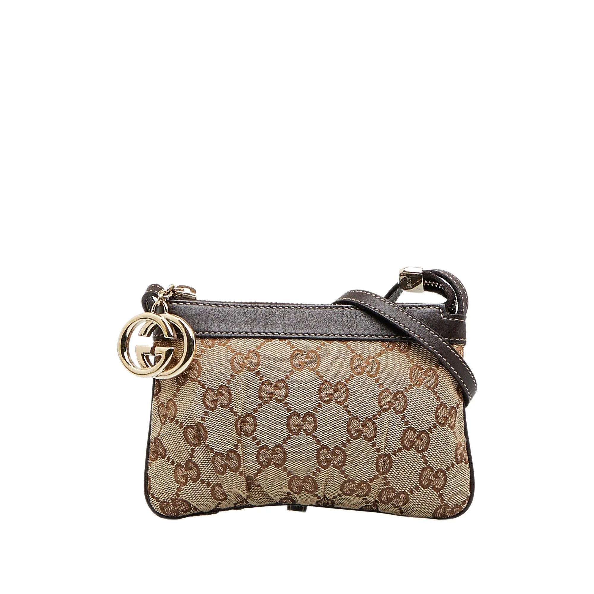 Gucci Crossbody Bag Mini Brown GG Canvas