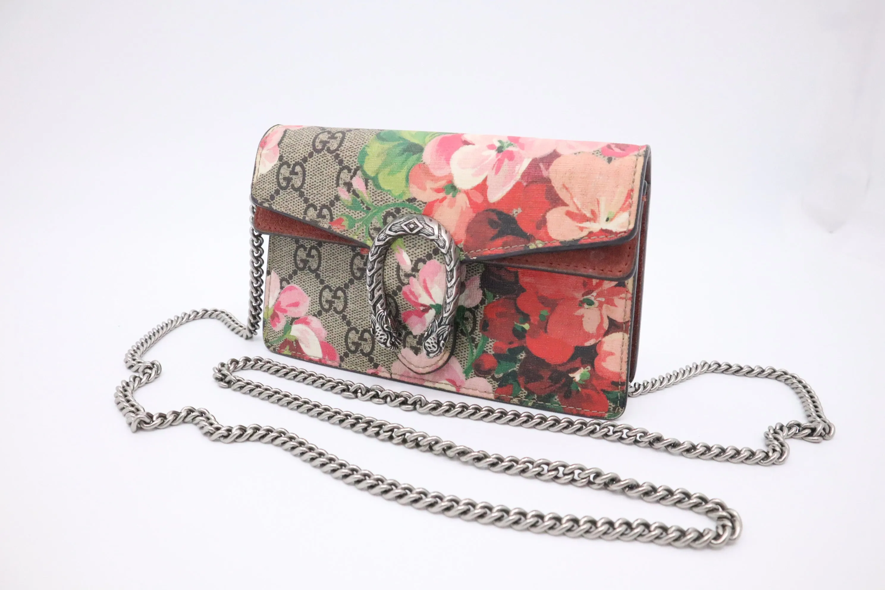 Gucci Mini Dionysus in GG Pink Blooms Canvas