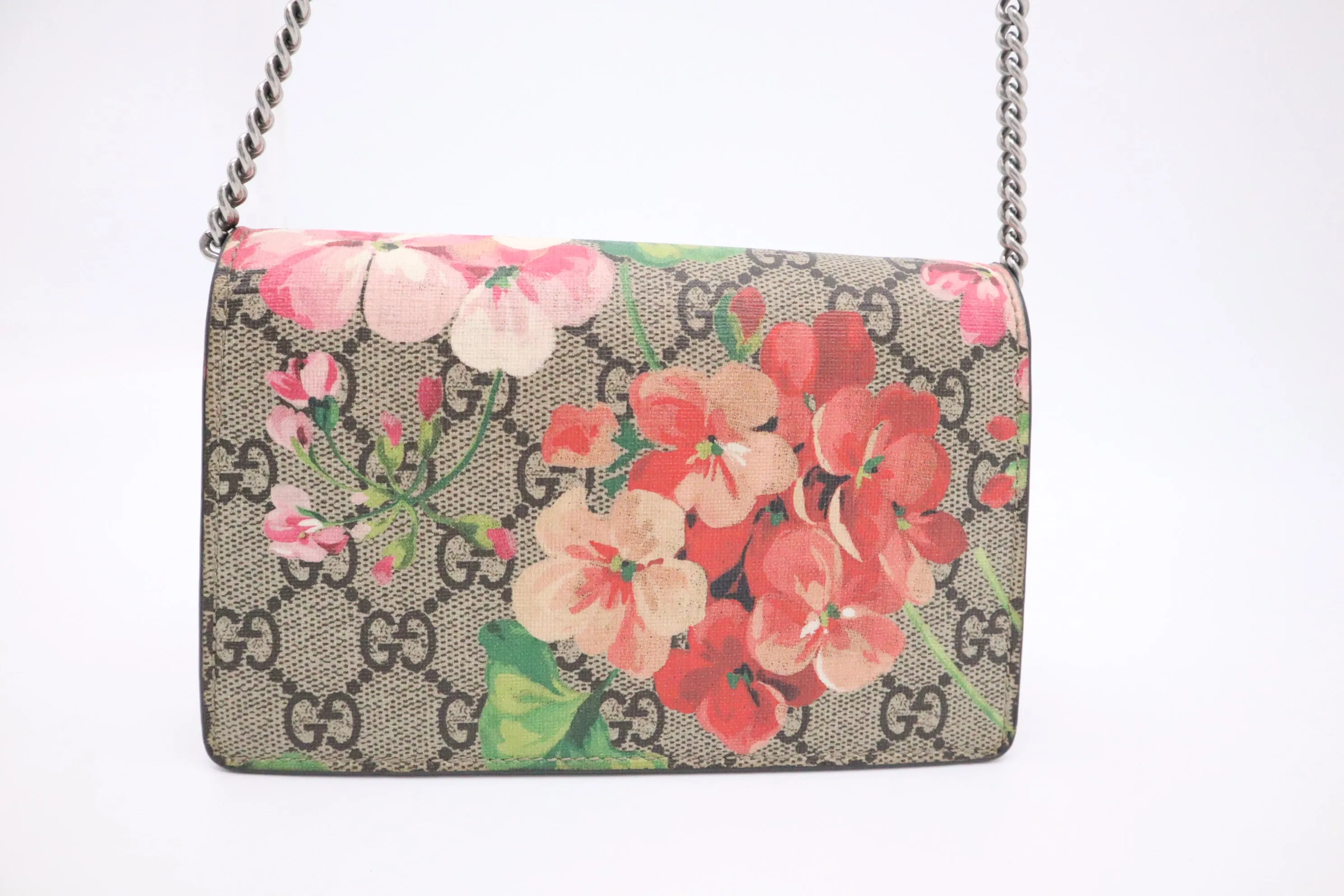 Gucci Mini Dionysus in GG Pink Blooms Canvas