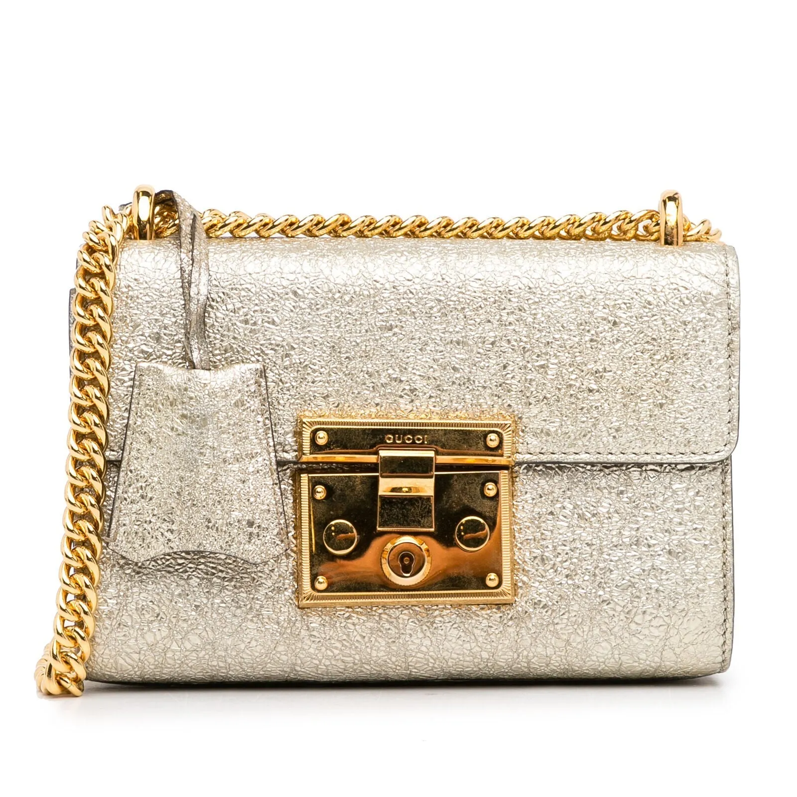 Gucci Small Metallic Padlock