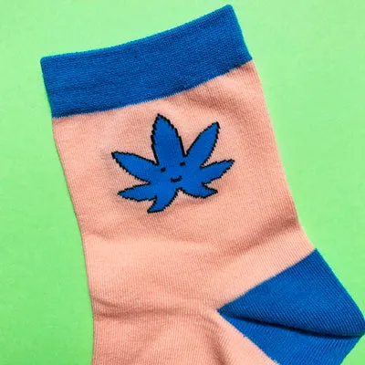 Happy Weed Socks