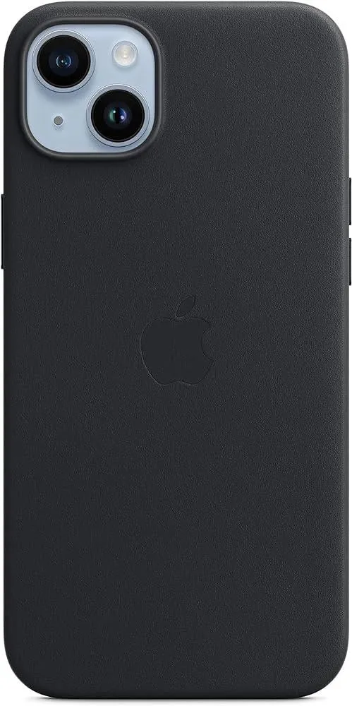 Iphone 14 Plus Leather Case With Magsafe - Midnight