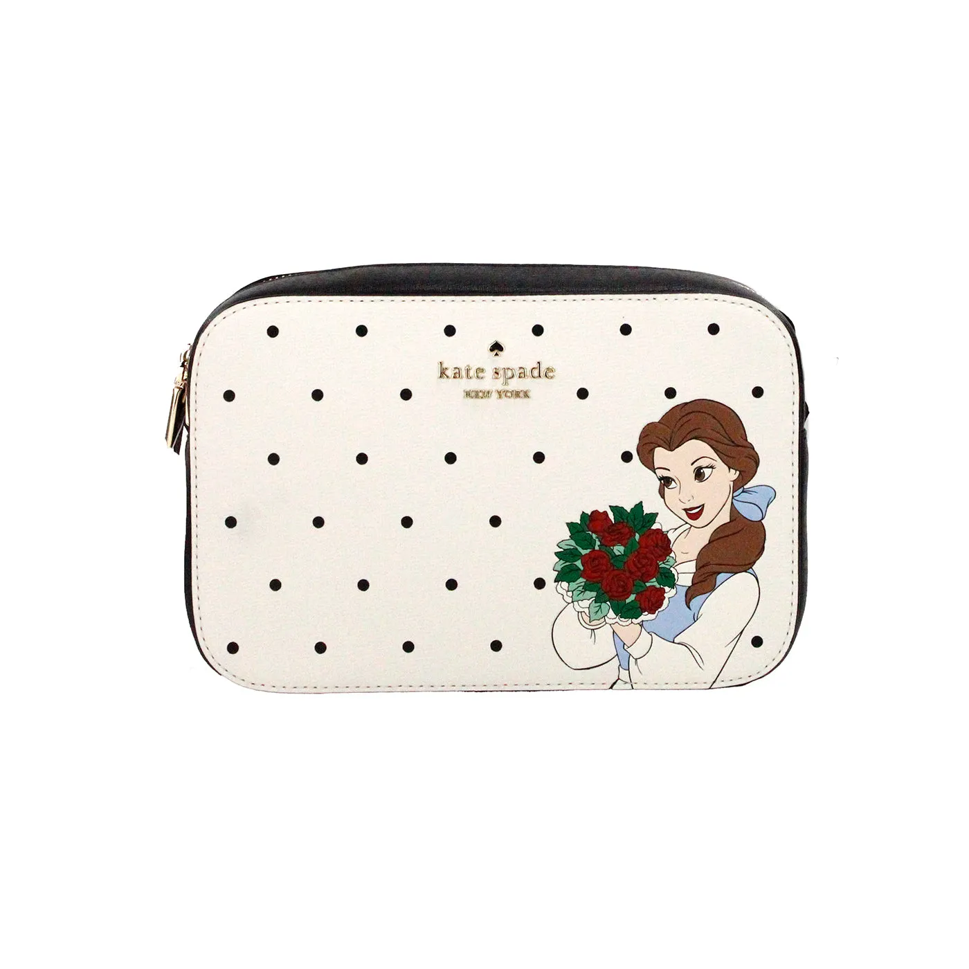 Kate Spade X Disney Beauty and the Beast Mini Camera Crossbody Bag