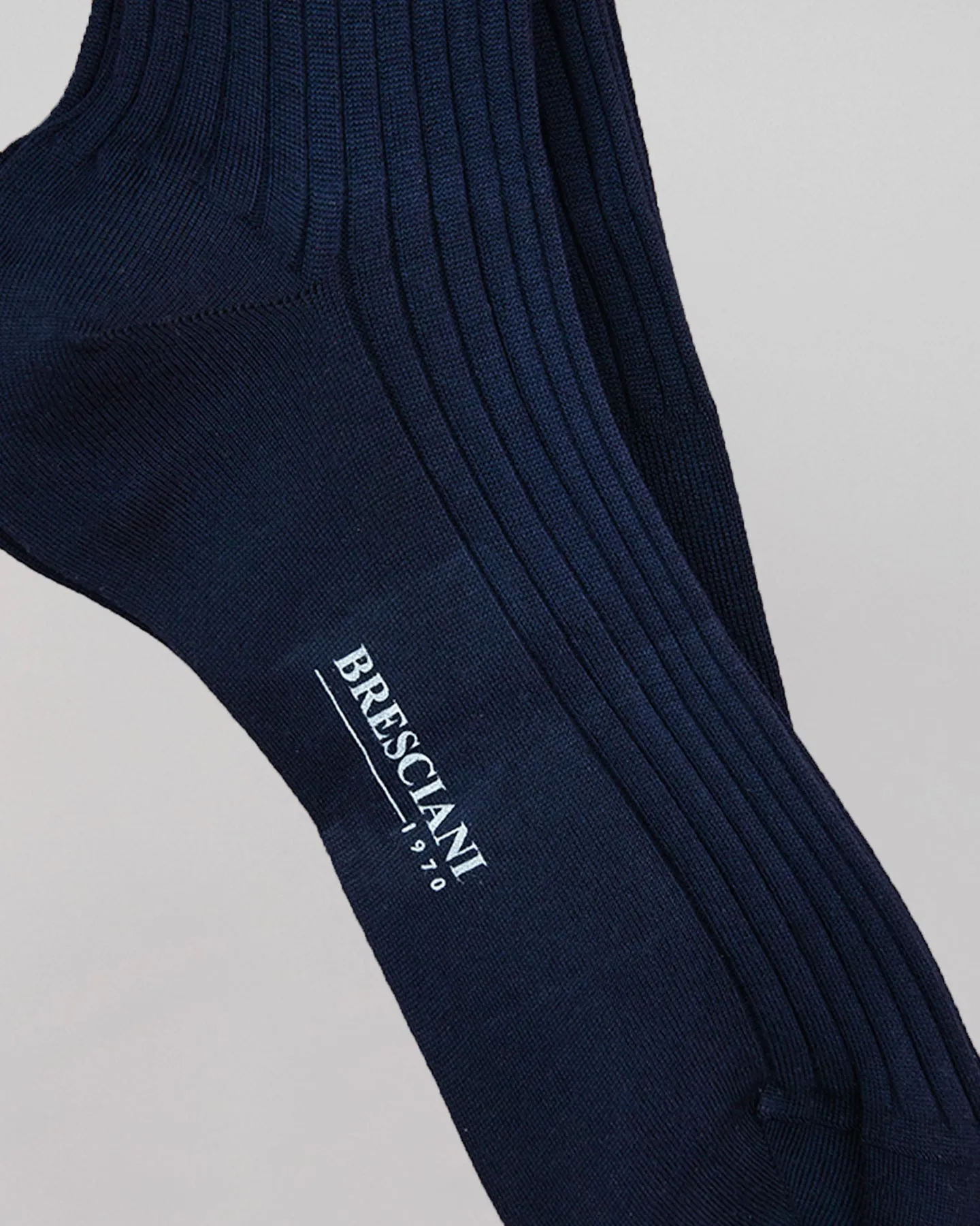 Knee-high Sock | Navy | Organic Cotton