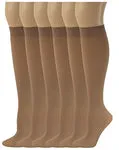 Knee-High Trouser Socks | Queen Opaque | Women (6 Pairs)