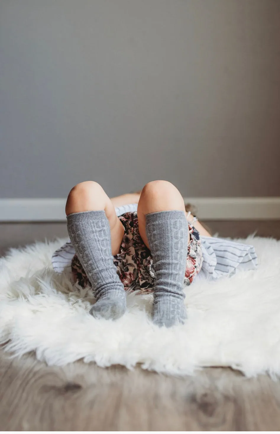 Knit Knee High Socks