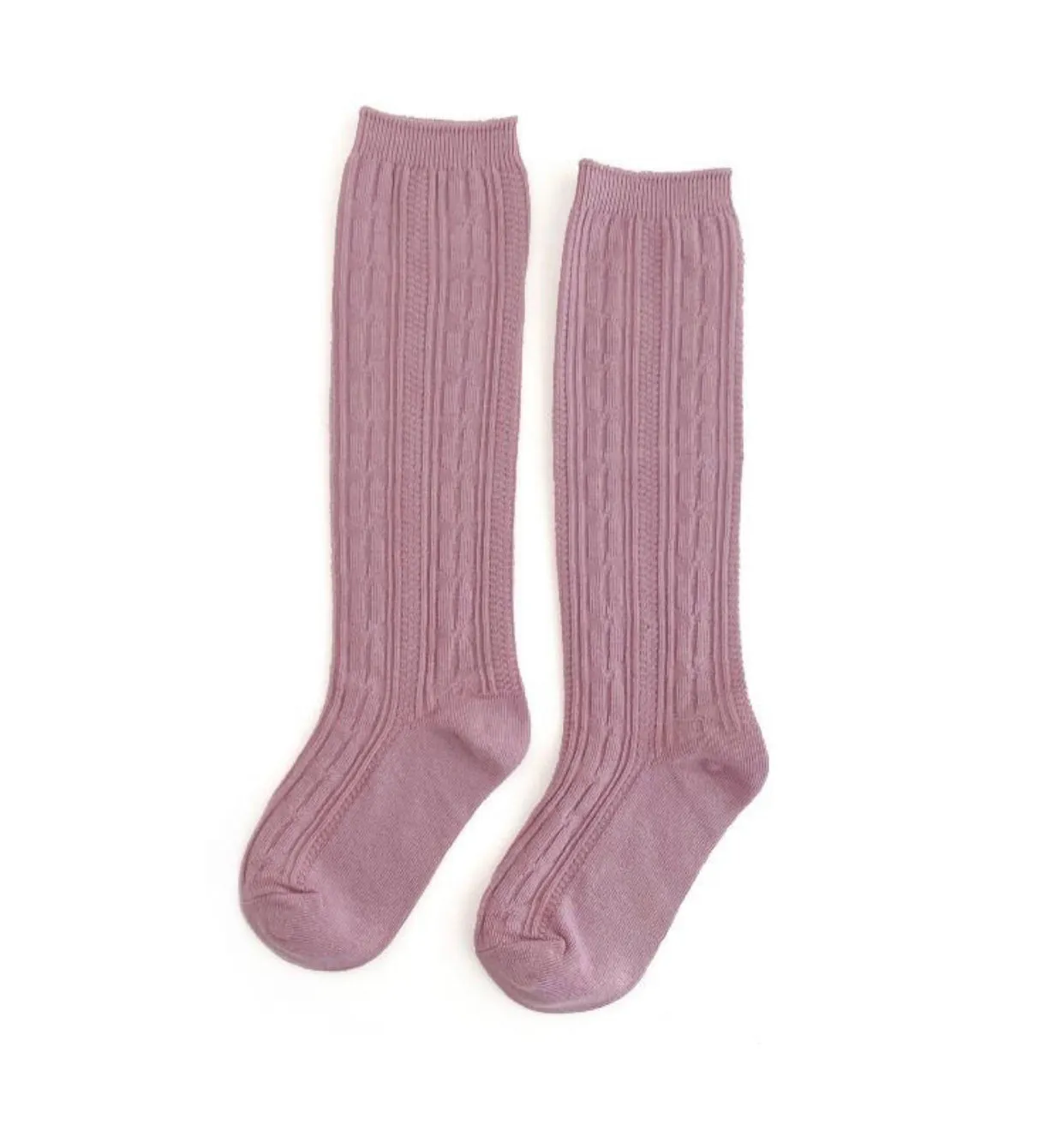 Knit Knee High Socks