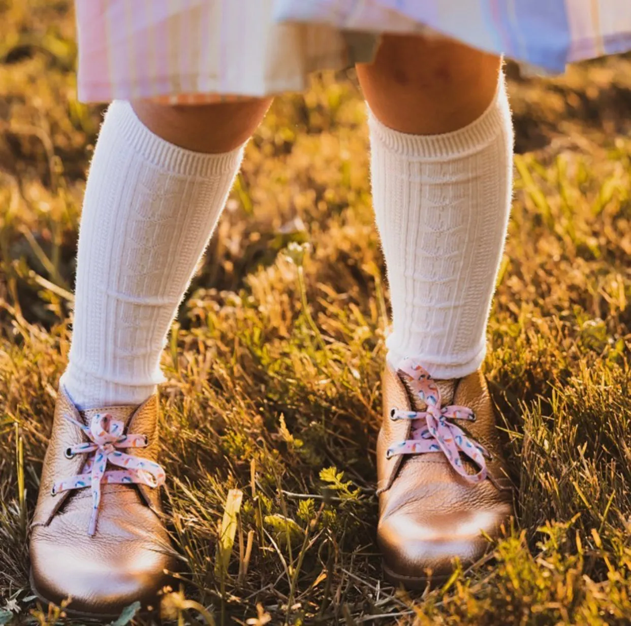 Knit Knee High Socks