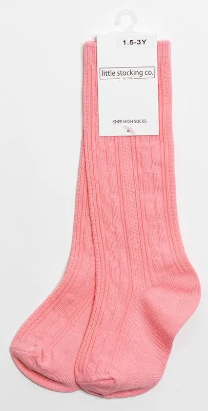 Little Stocking Co Knee High Socks - Bubblegum