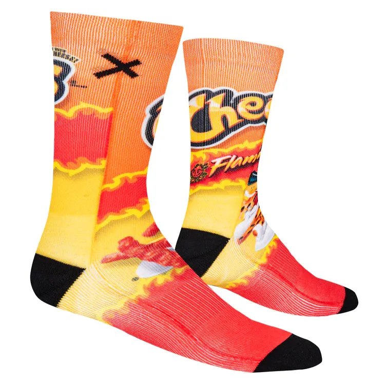 Men's Cheetos Flamin' Hot Crew Socks