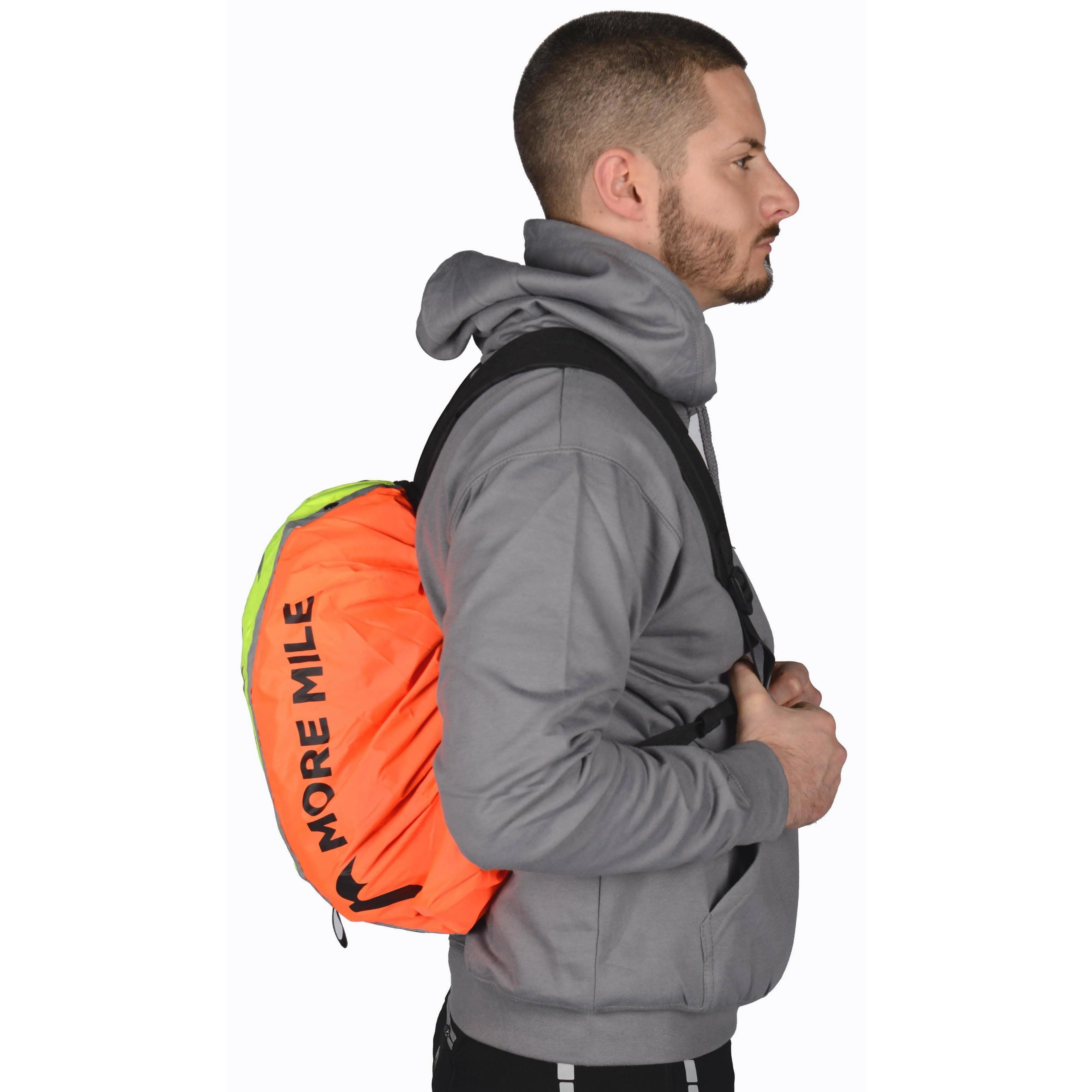 More Mile Reflective Safety Backpack Cover