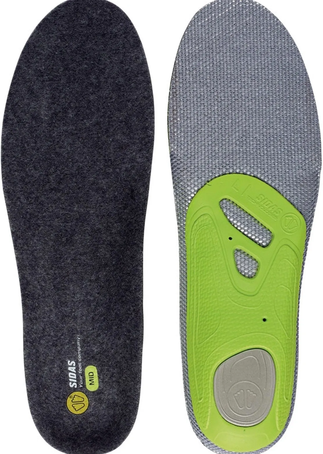 Sidas 3Feet Merino Mid Insoles