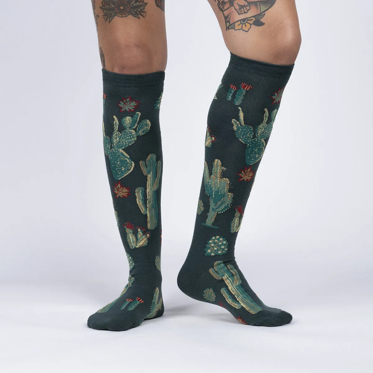 Sock it to Me Cactus Jungle Knee High Socks