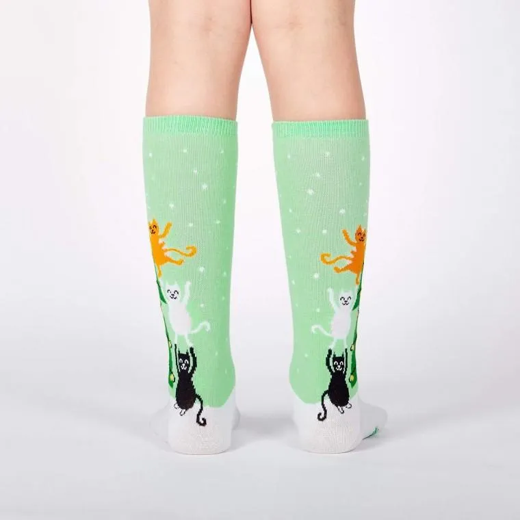 Sock it to Me Naughty or Nice? Junior (aged 7-10) Knee High Socks