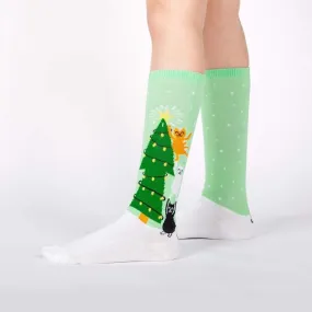 Sock it to Me Naughty or Nice? Junior (aged 7-10) Knee High Socks