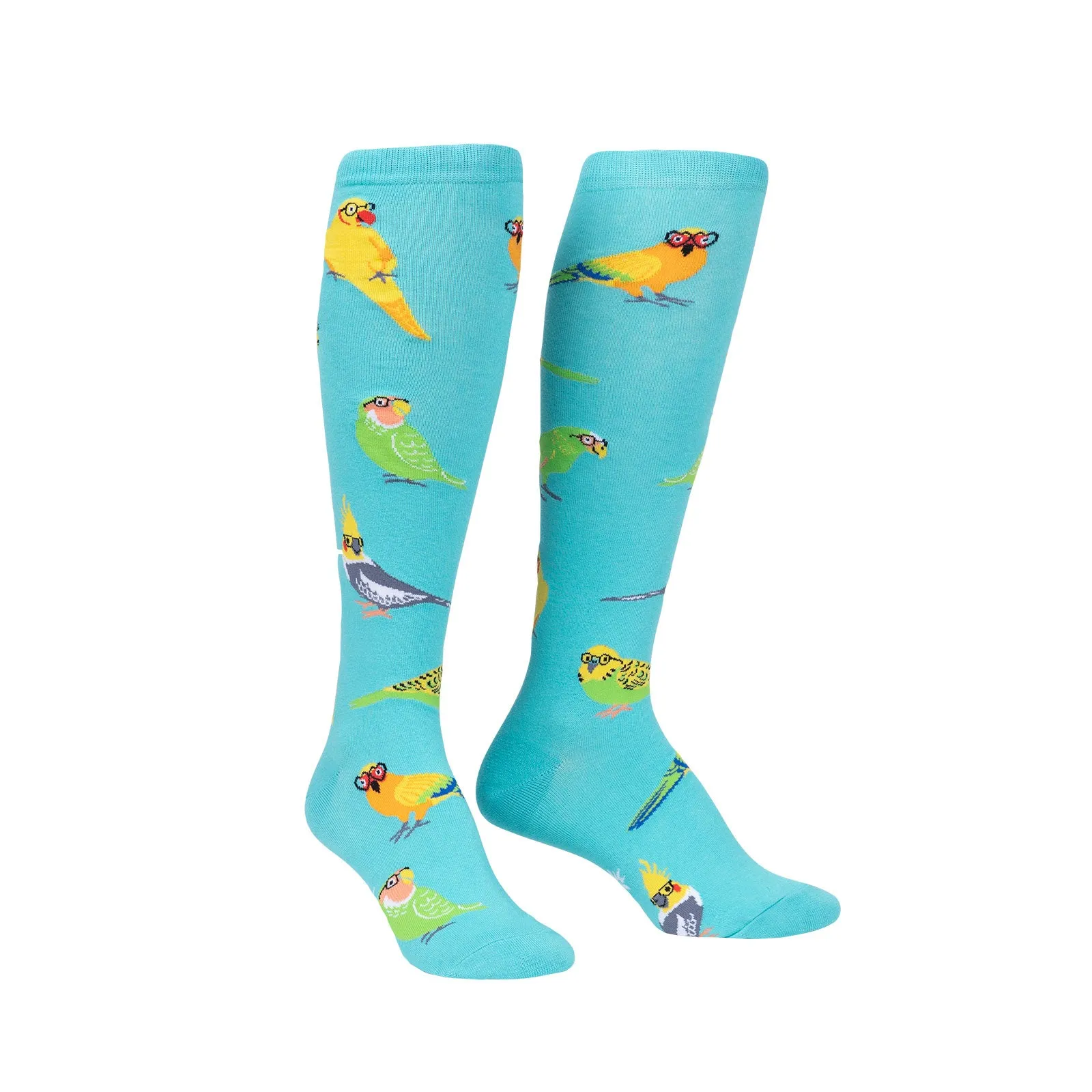 Sock it to Me Pretty Birds Knee High Socks