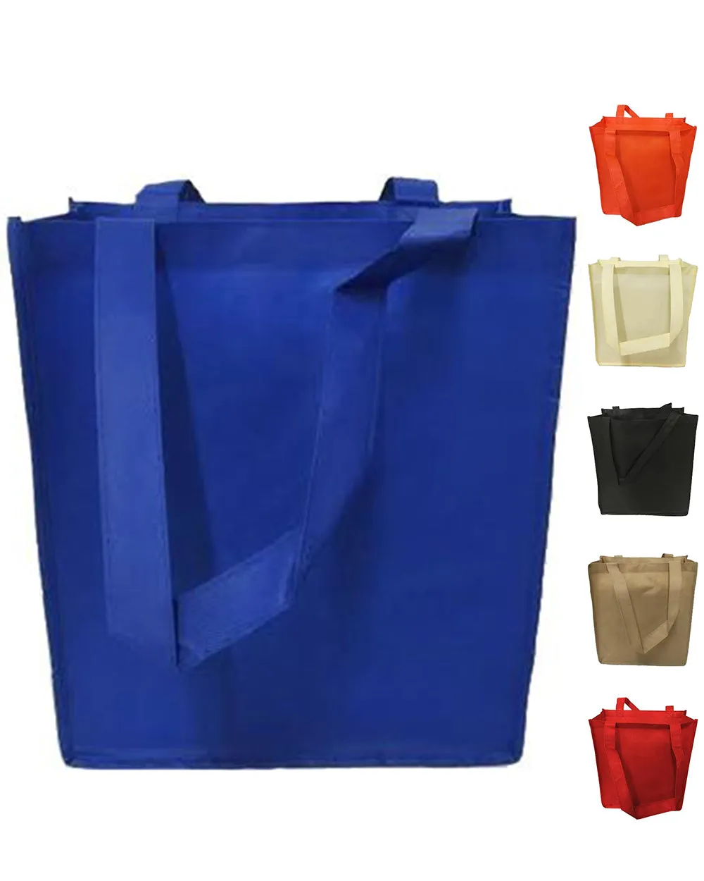 Standard Size Grocery Tote Bag W/Gusset - GN28