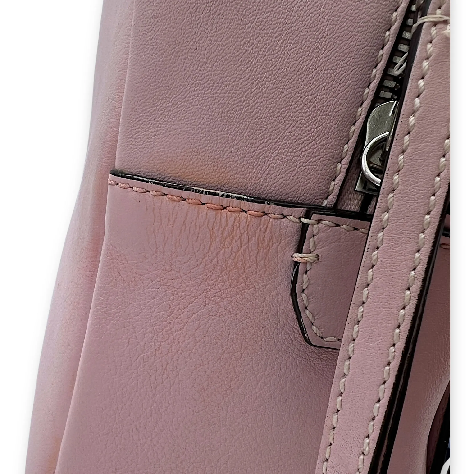 Studs Crossbody bag in Calfskin, Silver Hardware