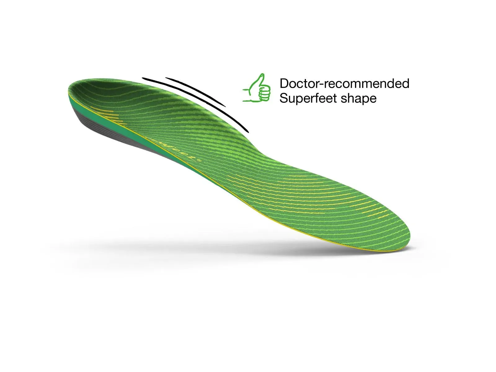 Superfeet Run Support High Arch Insoles (Men's)