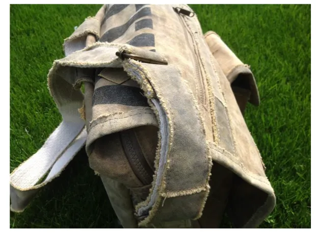 Tarp Canvas Messenger Bag