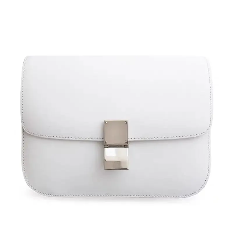 Tofu Purse Crossbody Genuine Leather Bags