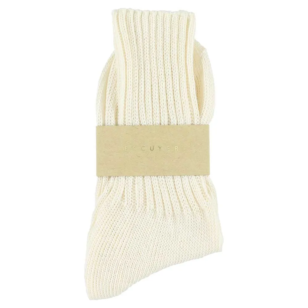 Women Crew Socks - Off White