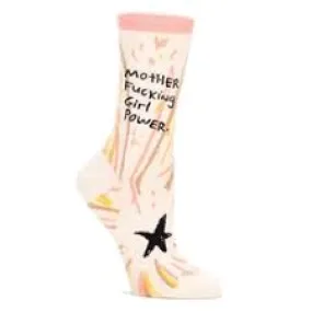 Women's Crew Socks - Girl Power