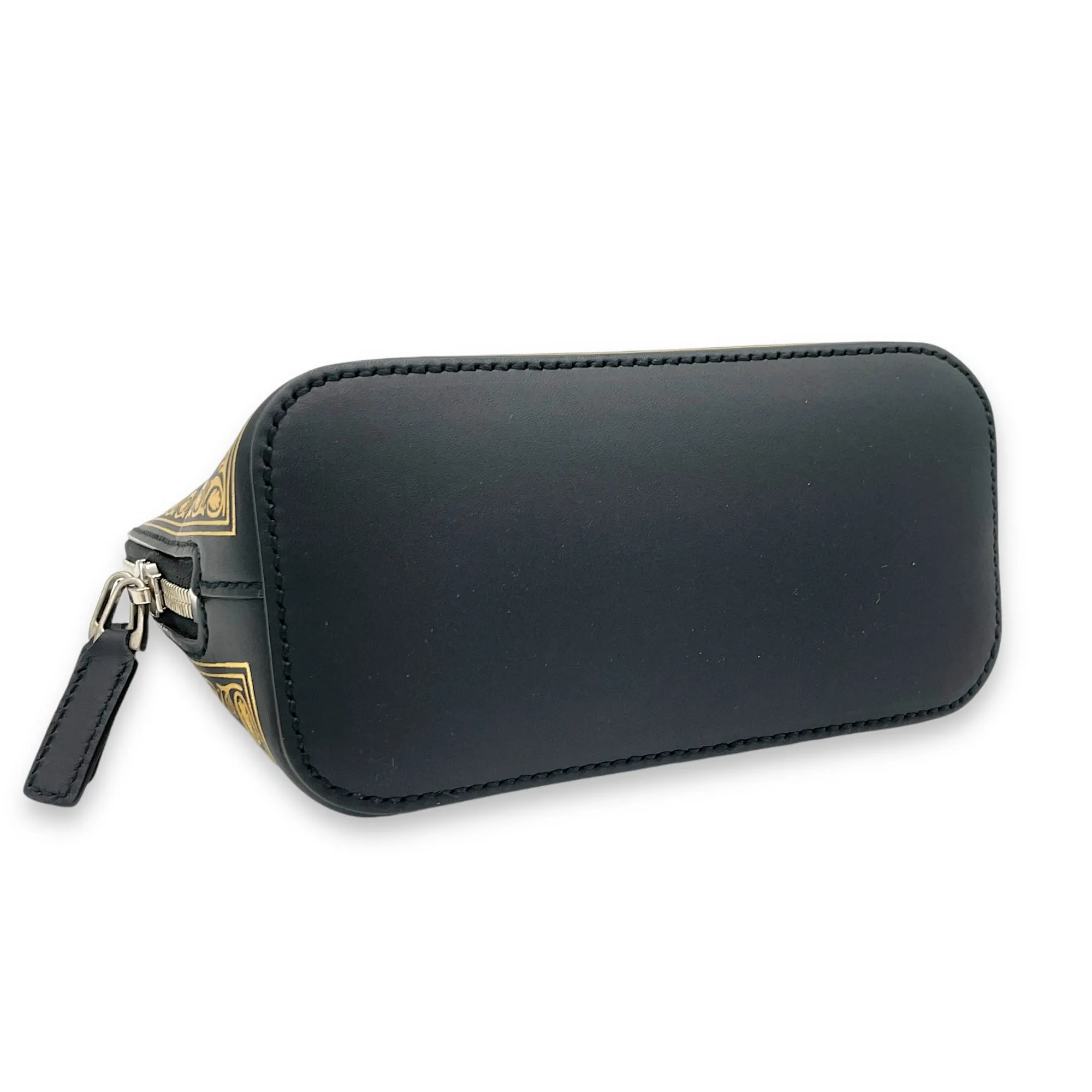 X Sega Guccy Stars Crossbody Bag Black in Calfskin, Ruthenium hardware